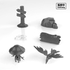 [HÀNG SẴN] BANDAI PHỤ KIỆN MÔ HÌNH 30MF CUSTOMIZE STRUCTURE1