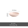 Đĩa chấm Hồng 10 cm