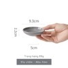 Đĩa chấm Xám 9.6 cm
