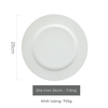 Đĩa tròn 26cm - Trắng