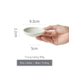 Đĩa chấm Trắng 9.6 cm
