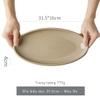 Đĩa bầu dục Be 30.4 cm