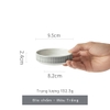 Đĩa chấm Trắng 9.5 cm