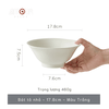 Tô canh Trắng 17.8 cm