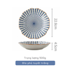 Đĩa tròn 22,8cm phủ tuyết trắng