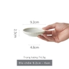 Đĩa chấm  Kem  9.2 cm