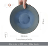 Đĩa nông  Xanh dương  21.2 cm