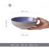 Đĩa súp  Tím  20 cm