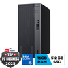 PC Asus S503MER-514500021W ( i5-14500/16GB/512GB/180W/WIFI6+BT/Win 11/2Y OnSite Service/Gray)