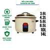 Nồi cơm điện công nghiệp cỡ to GUGKDD GK 13L-25L-30L-45L -Hàng chính hãng - Bảo hành 12 tháng