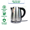 Ấm siêu tốc inox Unie UE-300 dung tích 1 Lít, 1850W - Hàng Chính Hãng
