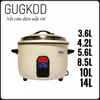 Nồi cơm điện công nghiệp cỡ to GUGKDD GK 13L-25L-30L-45L -Hàng chính hãng - Bảo hành 12 tháng