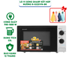 Lò Vi Sóng kết hợp nướng Sharp R-G225VN-BK - Dung tích 23 lít - Công suất 700-1000W - Hàng chính hãng bảo hành 12 Tháng