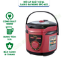 NỒI ÁP SUẤT ĐIỆN ĐA NĂNG SAIKO EPC-622 CÔNG NGHỆ NHẬT BẢN , LÒNG INOX - HÀNG CHÍNH HÃNG BẢO HÀNH 18 THÁNG
