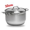 Bộ Nồi Luộc Gà Nắp Inox FIVESTAR 26CM/28CM/30CM/32CM - Hàng Chính Hãng