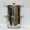 Nồi Luộc Gà Inox 304 Fivestar Nắp Kính  FS-N30002 - 28CM/30CM - Hàng Chính Hãng