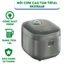 Nồi Cơm Cao Tần Tefal - RK818A68 - Dung tích 1.8L - Công suất 1200W - Bảo hành 24 tháng