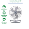 Quạt Sàn Công Nghiệp Benny BF-181F - Công suất 120W - 3 tốc độ gió - Bảo Hành Chính Hãng 24 tháng