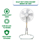 Quạt Rút Công Nghiệp Benny BF-182F - Công suất 120W - 3 tốc độ gió - Bảo hành chính hãng 12 tháng