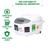 Nồi cơm điện tử TOSHIBA RC-18DH2PV(W)- Công suất 760W - 11 chế độ nấu - Bảo hành chính hãng 12 tháng