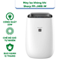 Máy lọc không khí Sharp FP-J40E-W - Công suất 23W - 4 mức độ lọc - Bảo hành chính hãng 12