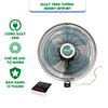 Quạt treo tường Benny BFW48T - Công suất 50W - 3 tốc độ gió - Bảo hành 12 tháng chính hãng
