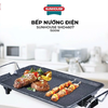 Bếp nướng điện Sunhouse SHD4607 - Công suất 1500W - Một miệng rót mỡ thừa tiện dụng - Bảo hành chính hãng 12 tháng