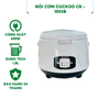 Nồi cơm điện cơ Cuckoo CR-1055B dung tích 1.8L - Hàng chính hãng bảo hành 24 tháng.