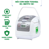 Nồi cơm điện tử Toshiba RC-18NTFV(W) dung tích 1.8L - Hàng chính hãng bảo hành 12 tháng.