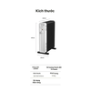 Máy Sưởi Dầu Midea  HYU22UA - Công Suất 2200W - Bảo Hành Chính Hãng 12 tháng