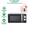 Lò vi sóng Sharp R-31A2VN-S (23L) - Công suất 900W - 6 mức điều chỉnh nhiệt - Bảo hành 12 tháng