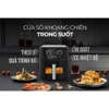 Nồi chiên không dầu Sunhouse SHD4030 - Dung tích 6.5L - Công suất 1700W - Hàng chính hãng bảo hành 12 tháng