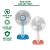Quạt bàn Hatari Thái Lan T12M1 Hồng Peach  - Công suất 30W - Sải cánh 12inch - 3 tốc độ gió - Bảo hành chính hãng 36 tháng