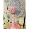 Quạt bàn Hatari Thái Lan T12M1 Hồng Peach  - Công suất 30W - Sải cánh 12inch - 3 tốc độ gió - Bảo hành chính hãng 36 tháng