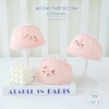 Mũ che thóp Goodmama set 3 chiếc ( 4màu)