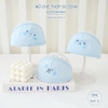 Mũ che thóp Goodmama set 3 chiếc ( 4màu)