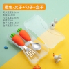 Set thìa+ dĩa cà rốt