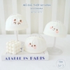 Mũ che thóp Goodmama set 3 chiếc ( 4màu)