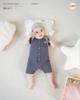 Body Cookie cài giữa ( xám, nâu, 0-12m)