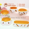 Chén Ăn Sứ Cao Cấp Cho Thỏ, Bọ Ú, Chinchilla, Hamster Chống Lật