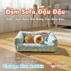 Đệm Sofa Cho Bọ Ú, Thỏ, Chó, Mèo, Thú Nhỏ Đệm Vải Thoáng Mát Phù Hợp 4 Mùa