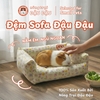 Đệm Sofa Cho Bọ Ú, Thỏ, Chó, Mèo, Thú Nhỏ Đệm Vải Thoáng Mát Phù Hợp 4 Mùa