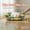 Đệm Sofa Cho Bọ Ú, Thỏ, Chó, Mèo, Thú Nhỏ Đệm Vải Thoáng Mát Phù Hợp 4 Mùa