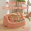 Khay Vệ Sinh Cho Thỏ, Bọ Ú, Chinchilla Cao Cấp Tiện Lợi 