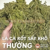 Lá Cà Rốt Sấy Khô