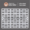 Tấm Lót Chuồng Cho Thỏ, Bọ Ú, Thú Nhỏ Chống Đau Chân Hạn Chế Kẹt Phân