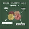 Bánh Cỏ Yến Mạch Waffle Vị Trái Cây Cho Thỏ, Bọ Ú, Chinchilla Ăn Vặt Mài Răng