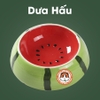 Chén Ăn Sứ Chống Lật Cho Thỏ, Bọ Ú, Chinchilla Hình Trái Cây Dễ Thương