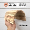 Vòm Gỗ Trú Ẩn Cho Bọ Ú, Thỏ Làm Từ Gỗ Thông Tự Nhiên