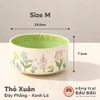 Chén Ăn Cho Thỏ, Bọ Ú, Chinchilla Chén Ăn Chống Lật Gốm Sứ Cao Cấp